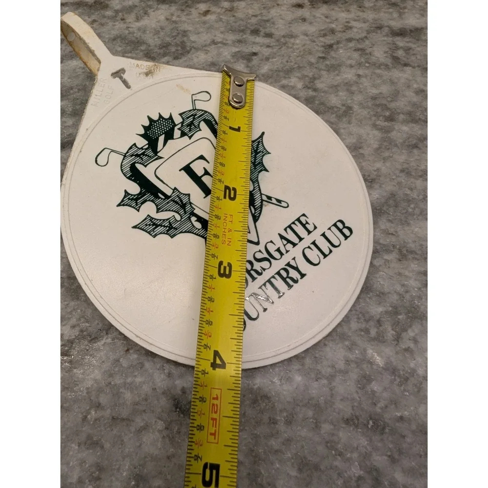 Vintage Forsgate Country Club New Jersey‎ Golf Bag Luggage Tag